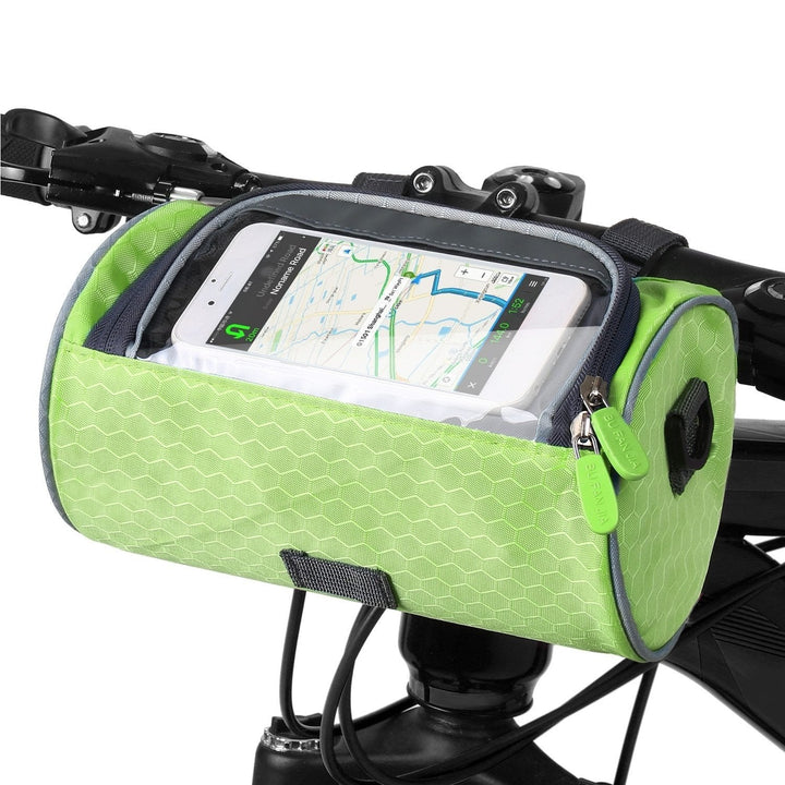 Compact Bike Handlebar Bag with Phone Pocket – Convenient Storage for On-the-Go
