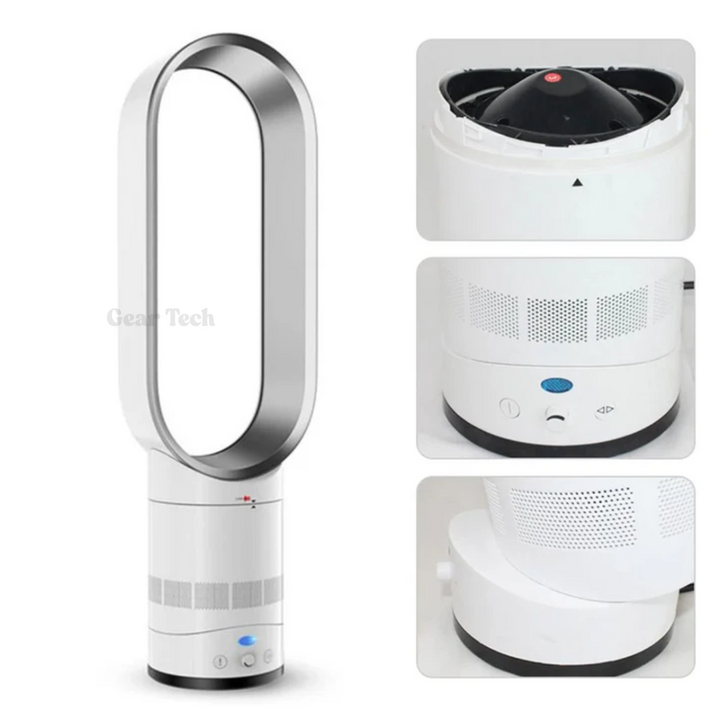 16-Inch Bladeless Fan with Remote - UK Designed