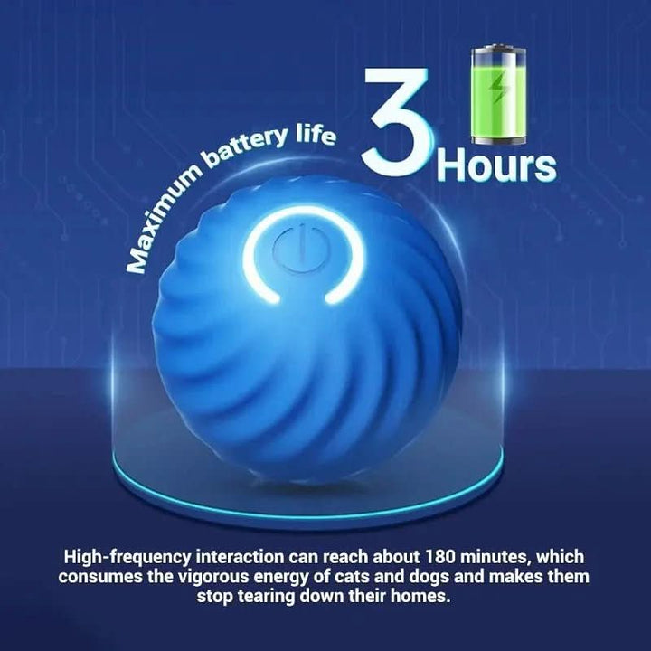 Smart Play Ball with Automatic Movement for Active Dogs