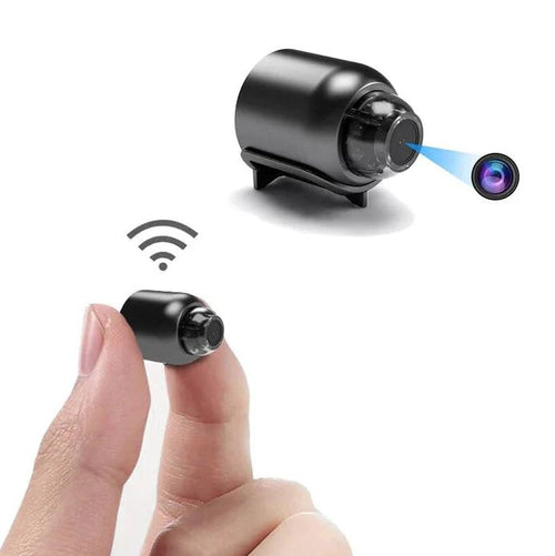 Compact WiFi Camera with Night Vision, 1080P Video, and Clear Audio