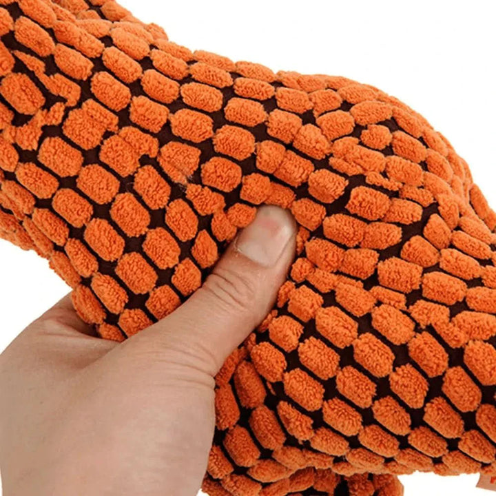 Indestructible Dinosaur-Shaped Dog Toy