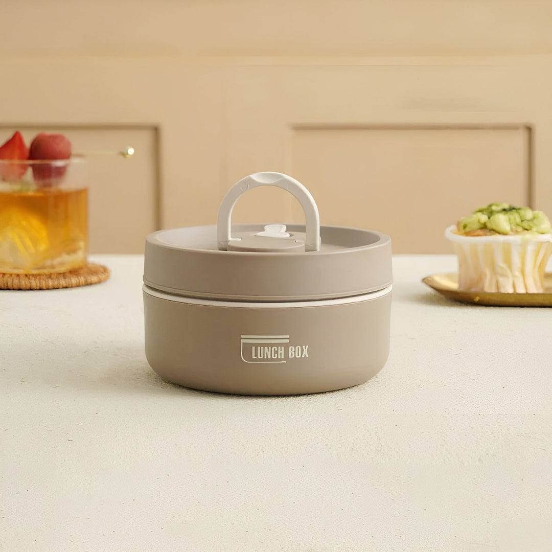 Insulated Lunch Box with Multi-Layer Compartments & Leak-Proof Design | Comes with Carry Bag