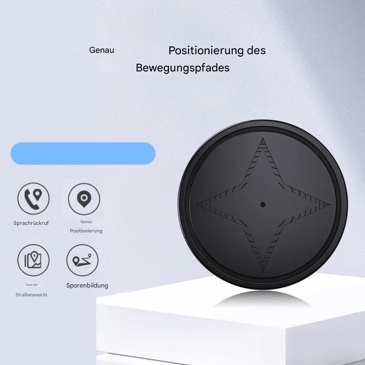 Compact Magnetic GPS Tracker – Real-Time Tracking for Vehicles, Pets, and Valuables – USB Rechargeable