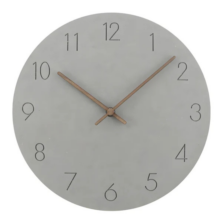Minimalistic Wooden Wall Clock