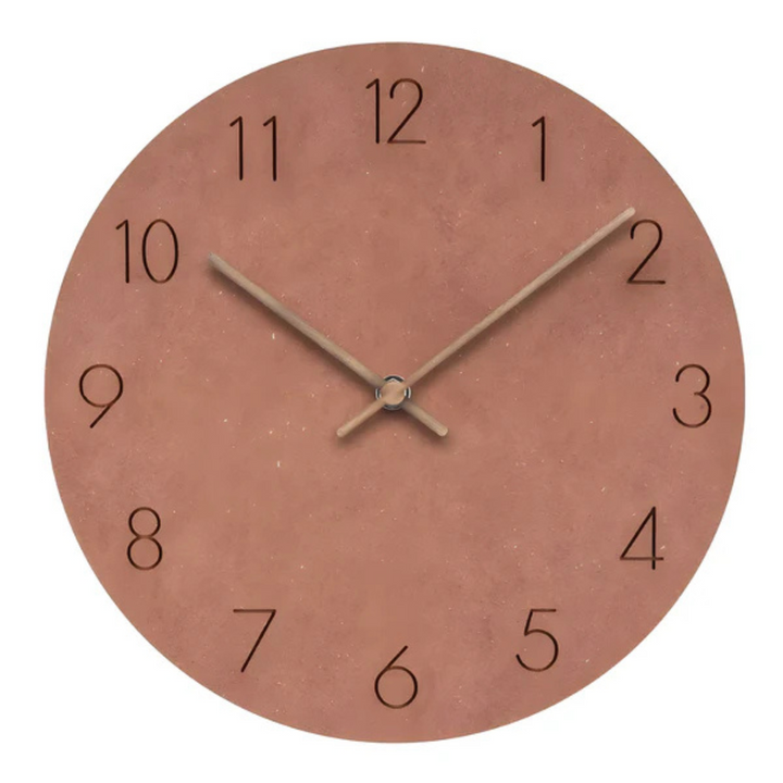 Minimalistic Wooden Wall Clock