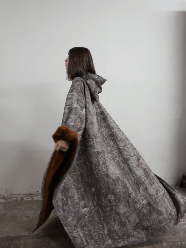 Hoodie Calming Blanket Oversize Soft Fabric