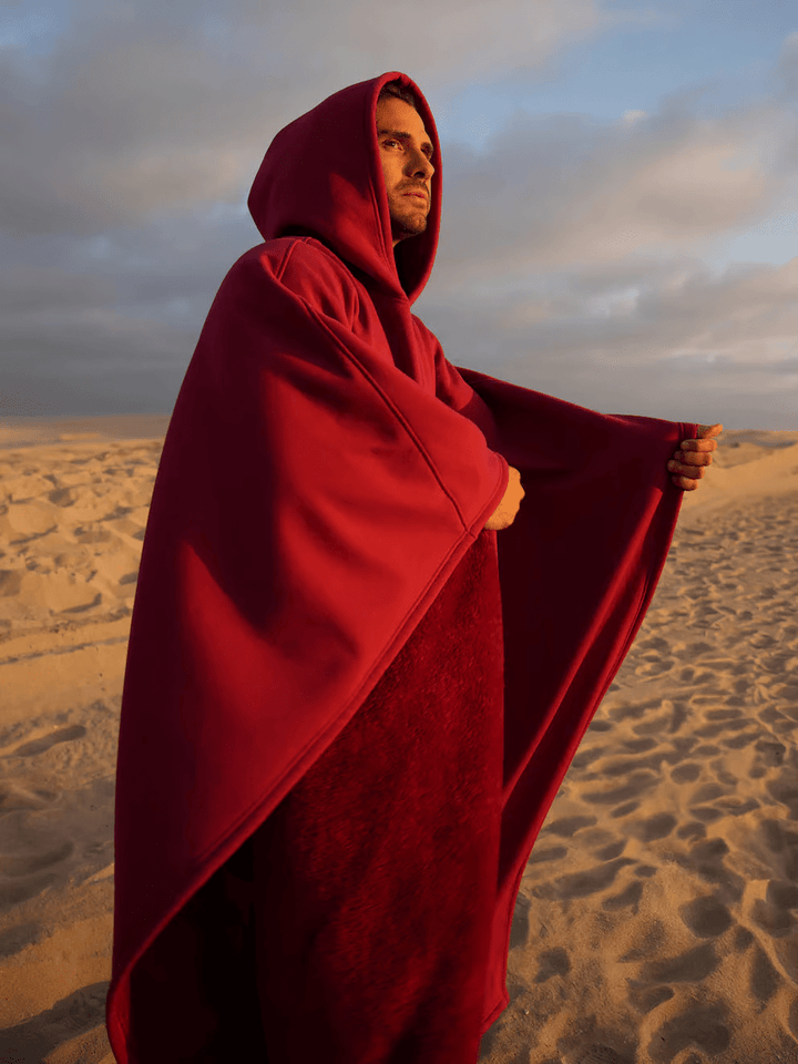 Hoodie Calming Blanket Oversize Soft Fabric