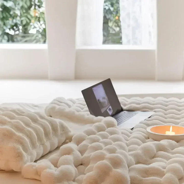Reversible Fleece Blanket | Year-Round Warmth | Soft and Cozy