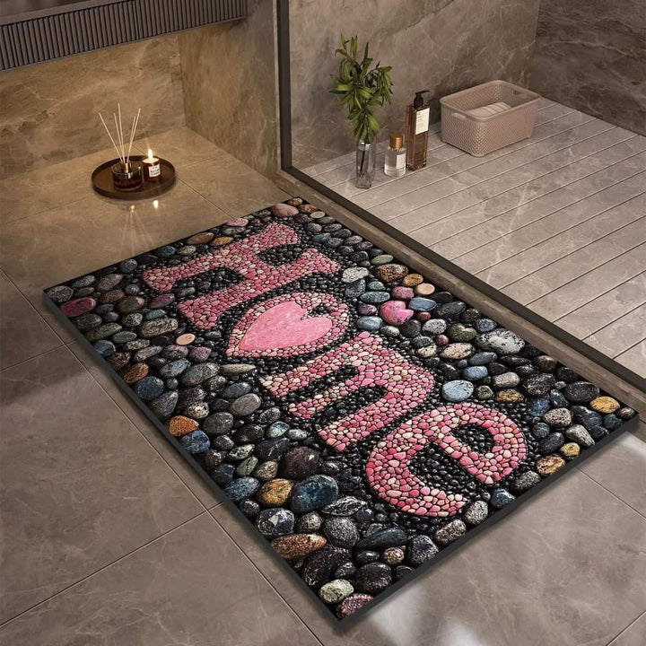 Diatomaceous Earth Bath Mat for Safety and Comfort