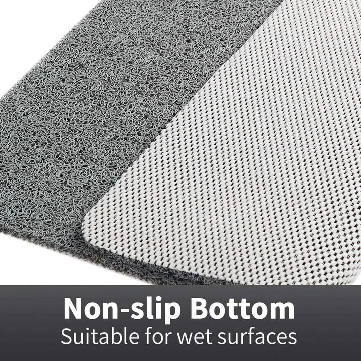 Non-Slip Shower Mat with Drainage System