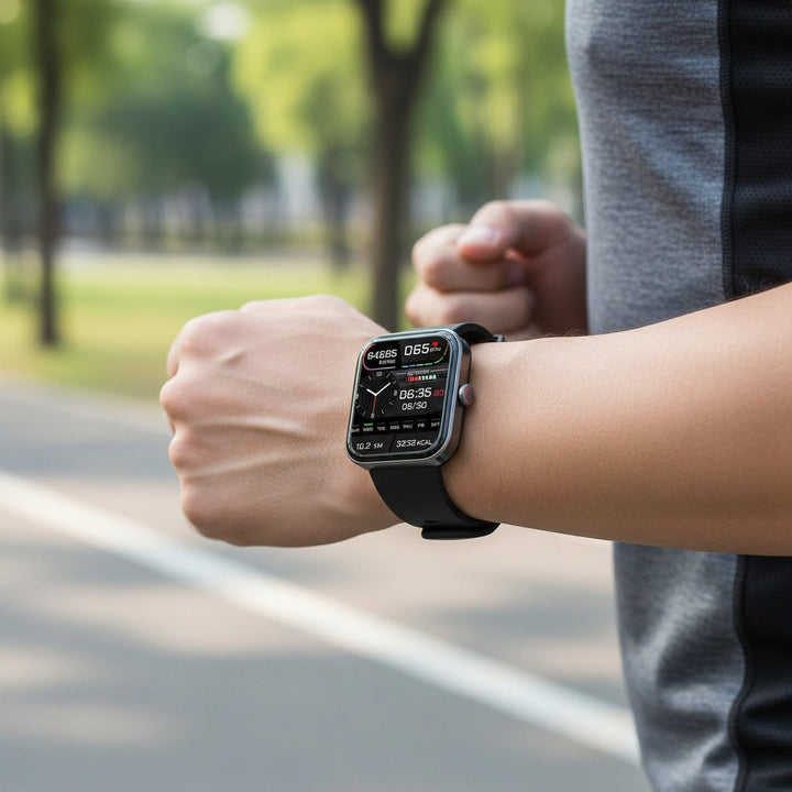Pain-Free Blood Sugar Monitoring Watch for Health Tracking