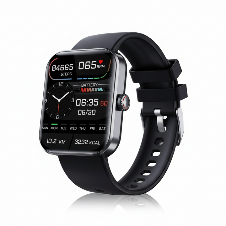 Pain-Free Blood Sugar Monitoring Watch for Health Tracking