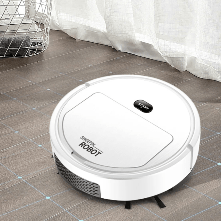 Smart Robot Vacuum – Automated Deep Cleaning Air Purification Device