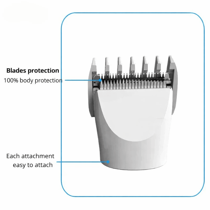 4-in-1 Pet Trimmer – Fur and Nail Care in One Device