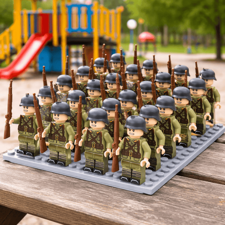 21-Piece Figure Building Set for Kids & Collectors