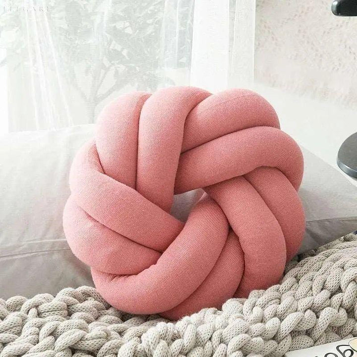 Soft Cotton Knot Pillow
