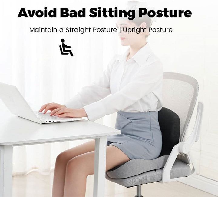 Ergonomic Lumbar Support Cushion for Office Chairs and Cars