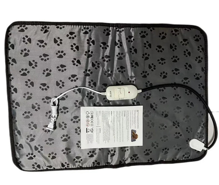 Electric Pet Heating Pad with Temperature Control and Waterproof Surface