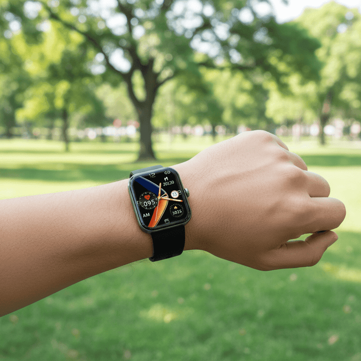 Health Monitoring Watch – Non-Invasive Blood Sugar Measurement & Real-Time Vital Signs Tracking