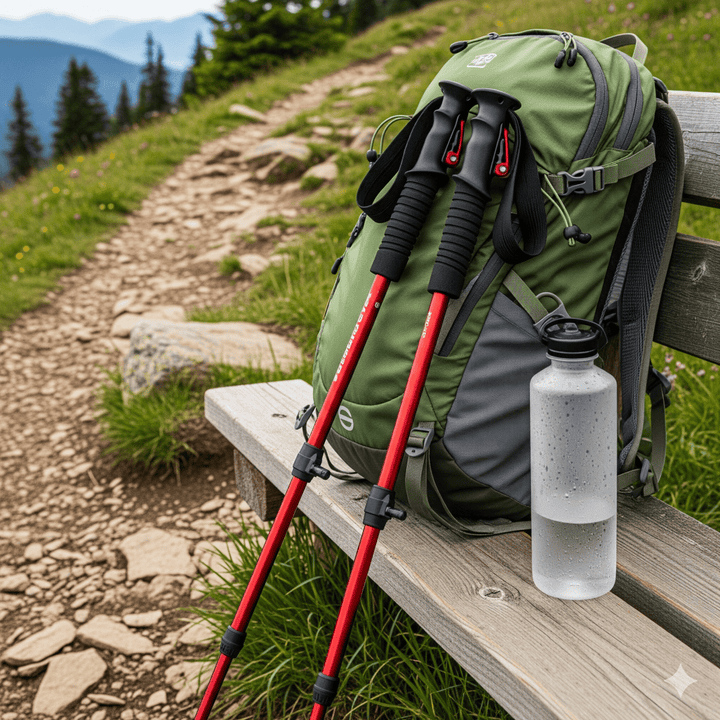 Adjustable Trekking Poles for Enhanced Stability and Comfort