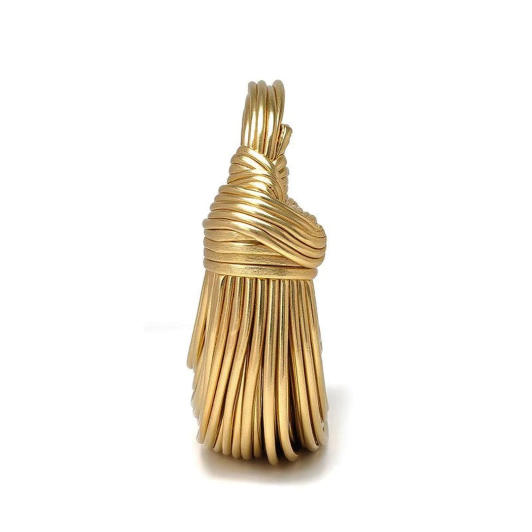 Women's Knotted Noodles Handbag | One Shoulder
