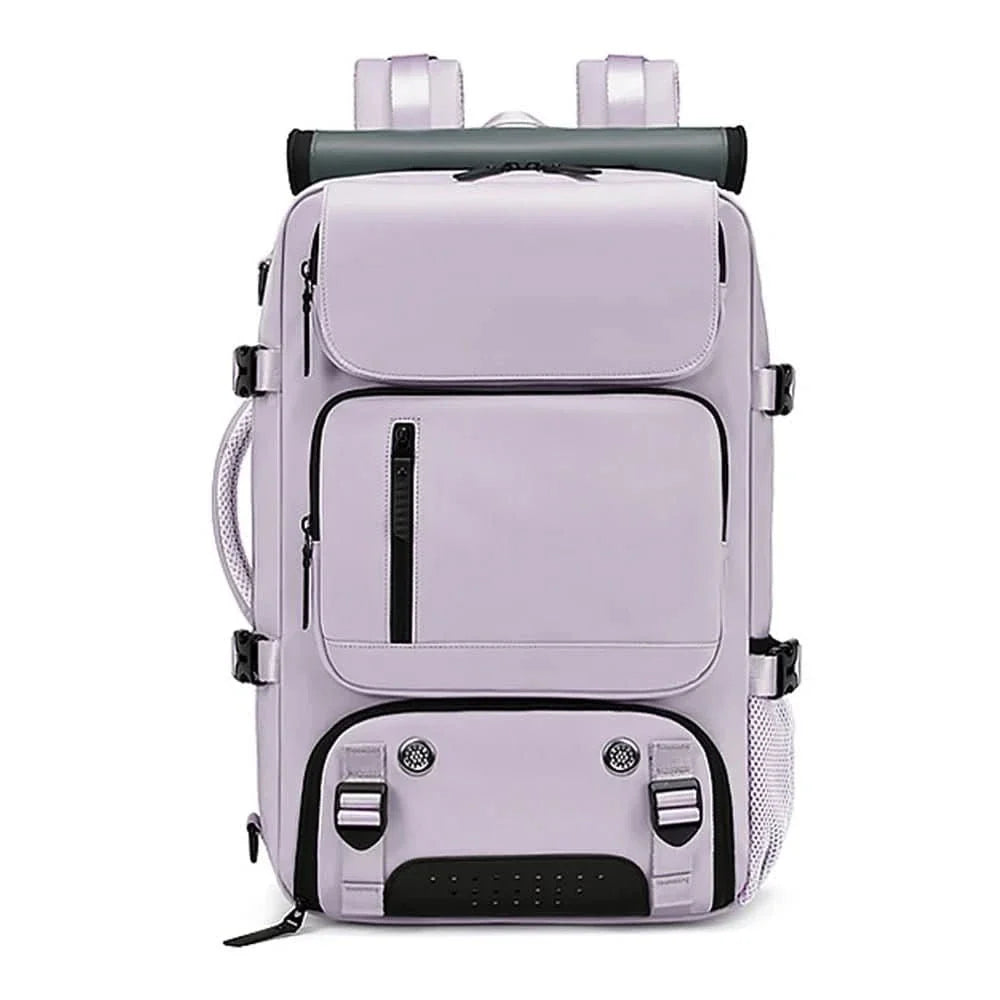 Large Waterproof Travel Backpack with USB Port