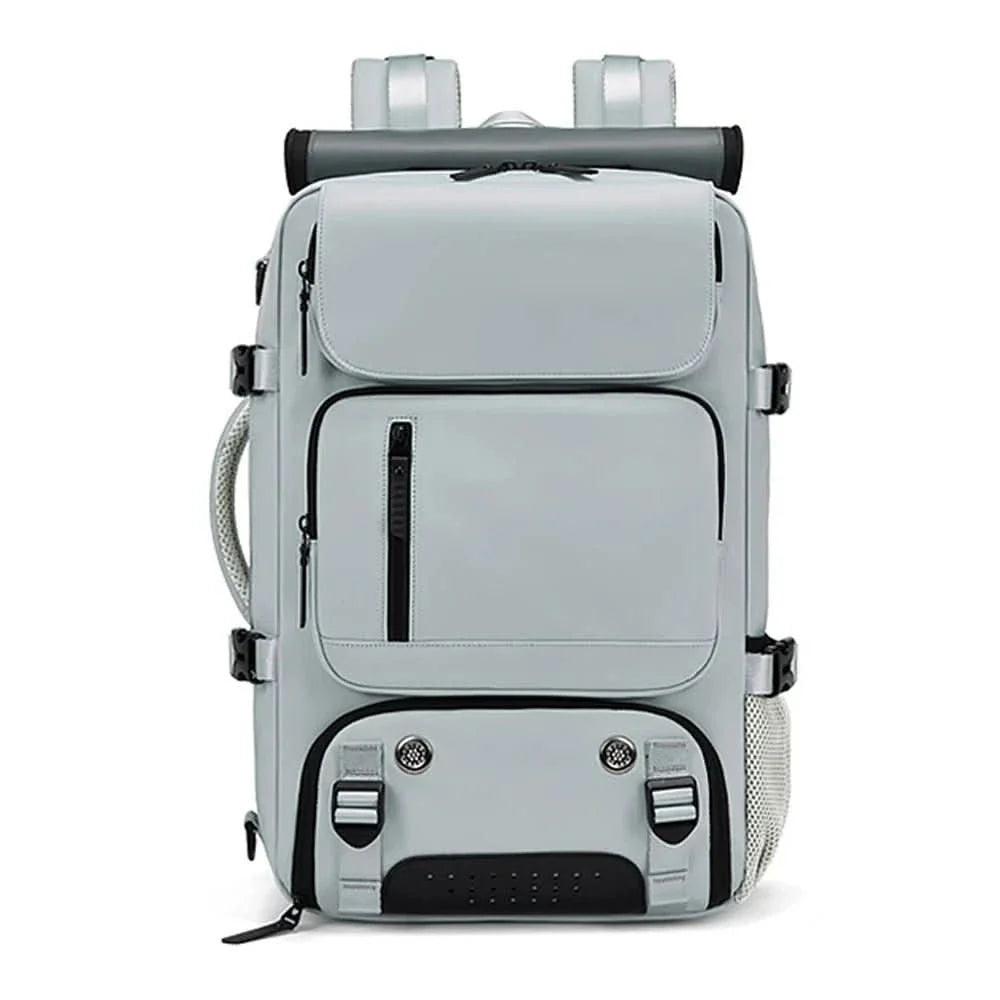 Large Waterproof Travel Backpack with USB Port