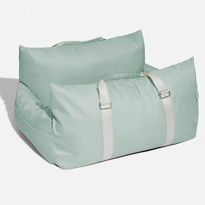 Dog Seat Bed with Safety Belt & Non-Slip Bottom for Comfortable Rides