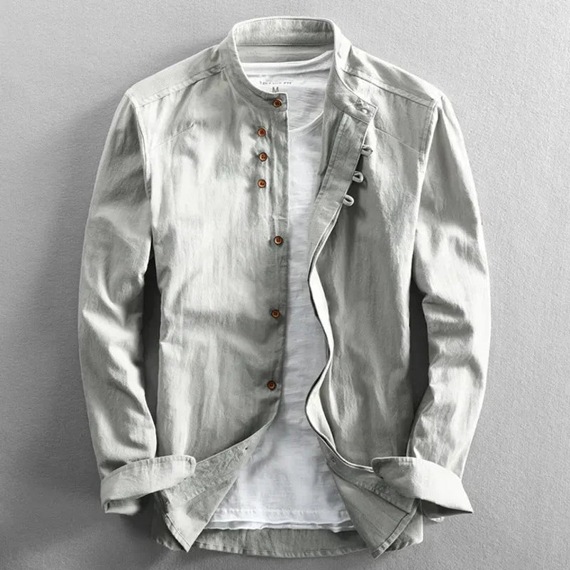 Men's Japanese Shirt | Long Sleeve