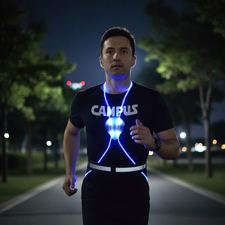 Reflective LED Vest for Running, Cycling, and Walking