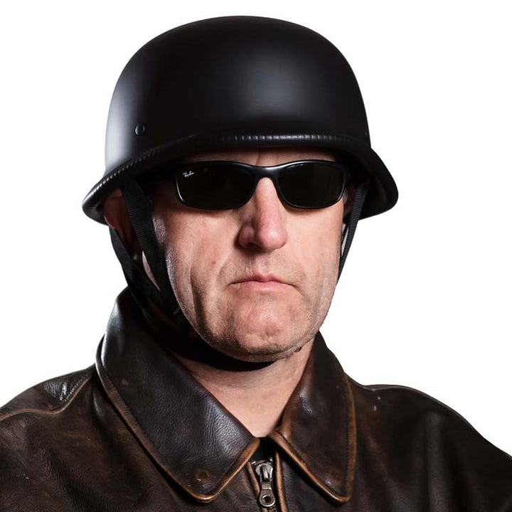 Vintage Half-Face Helmet