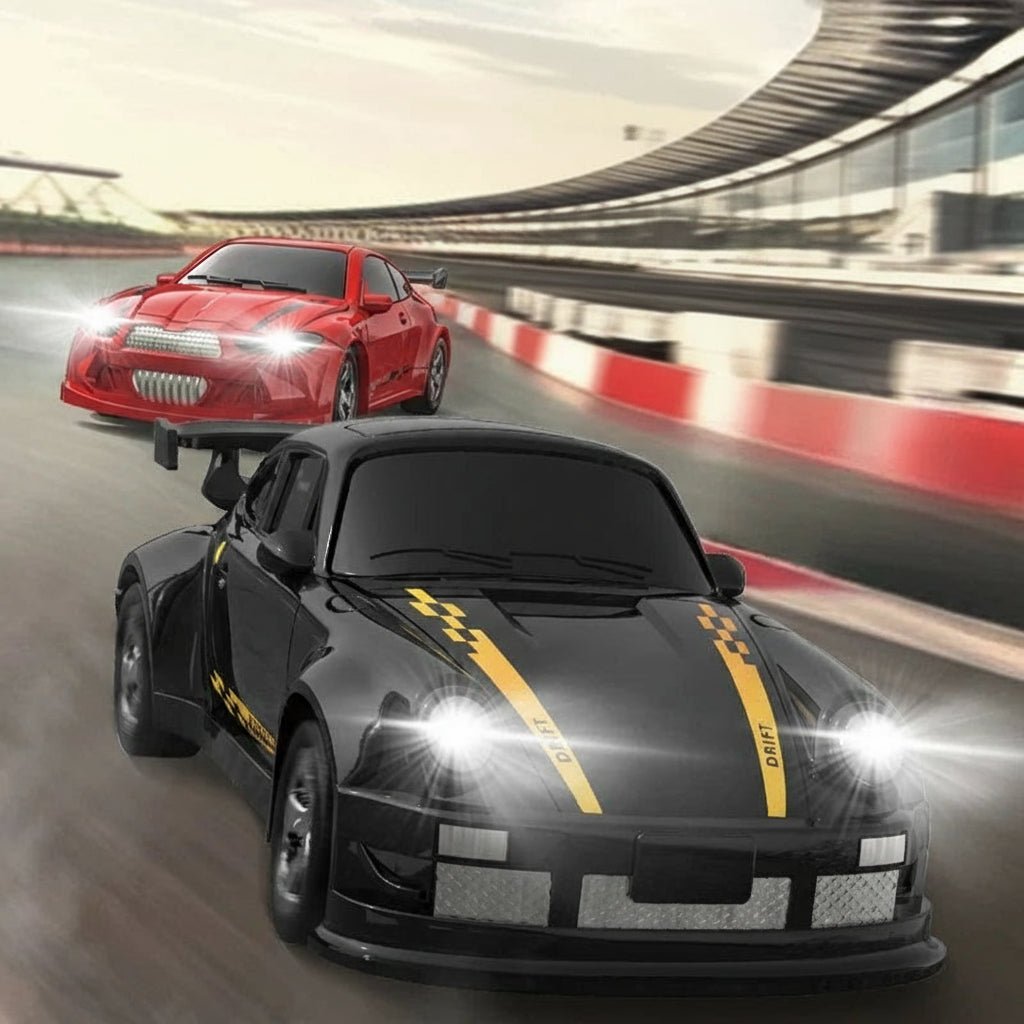 Compact 1:64 Remote-Controlled Drift Car for Smooth Gliding