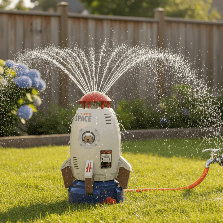 Rotating Water Toy for Endless Summer Garden Fun