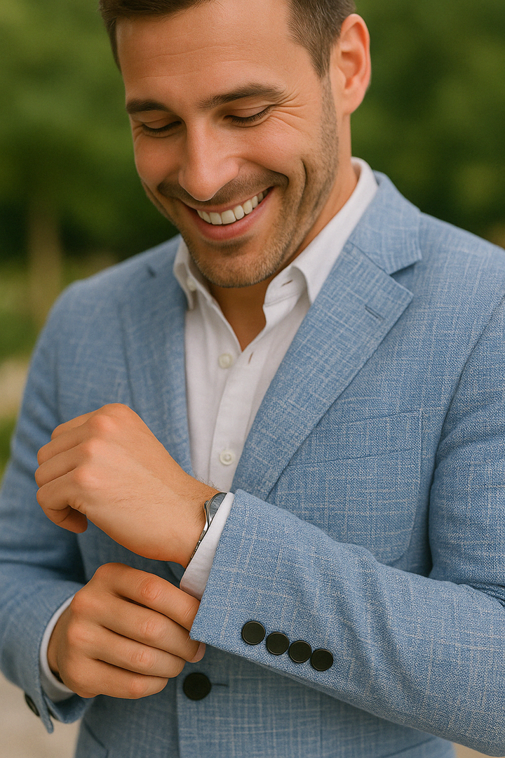 Men's Linen Suit | Light and Stylish for Summer&Autumn