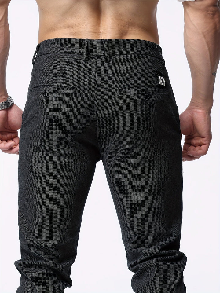 Men's Slim Fit Casual Business Pants | Chino