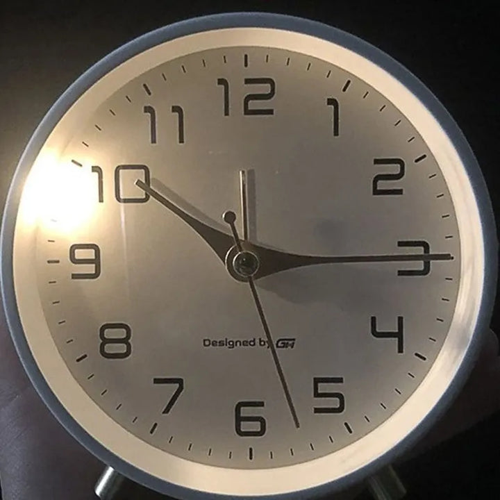 Contemporary Scandinavian Silent Table Clock