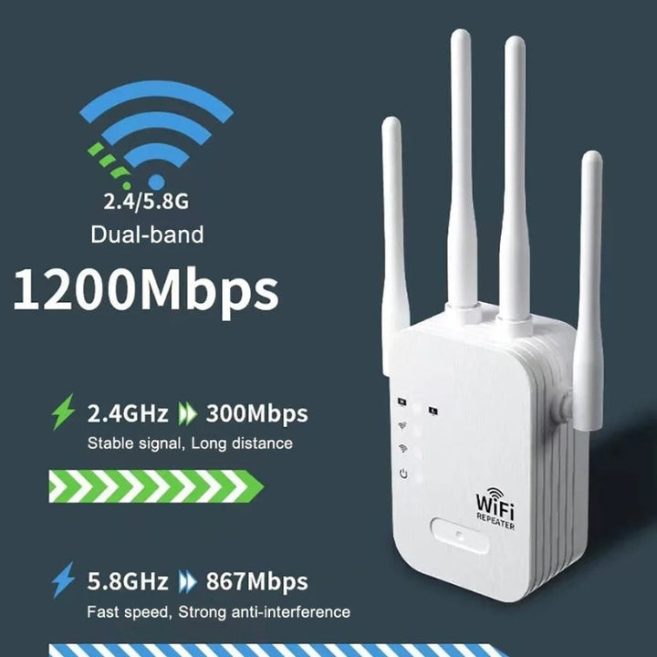 Outdoor WiFi Range Extender and Repeater for Gardens, Home Offices, Yards, and Outdoor Living Spaces