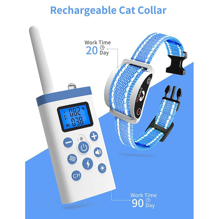 Cat Training Collar with Remote Receiver