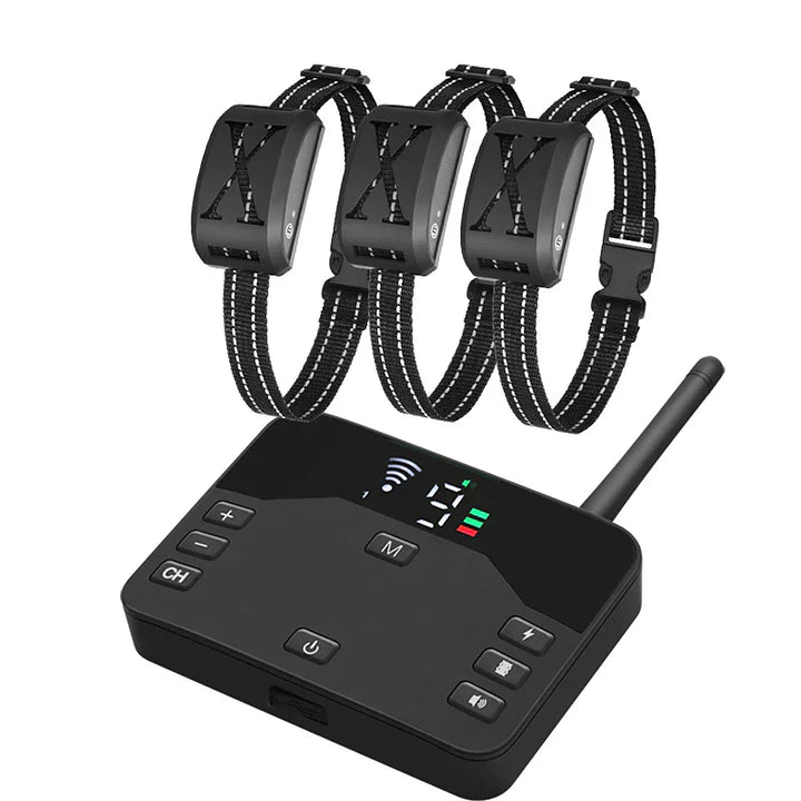 Wireless Dog Fence System with Collar, 9–240m