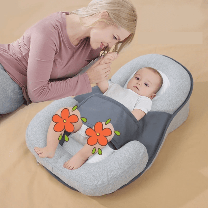 Ergonomic Baby Pillow with Incline for Comfort
