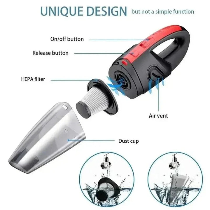 High-Performance Handheld Vacuum Cleaner