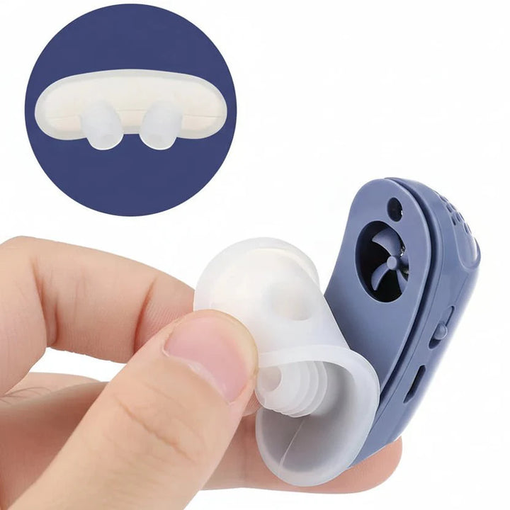 Compact CPAP Device for Snoring and Sleep Apnea Relief