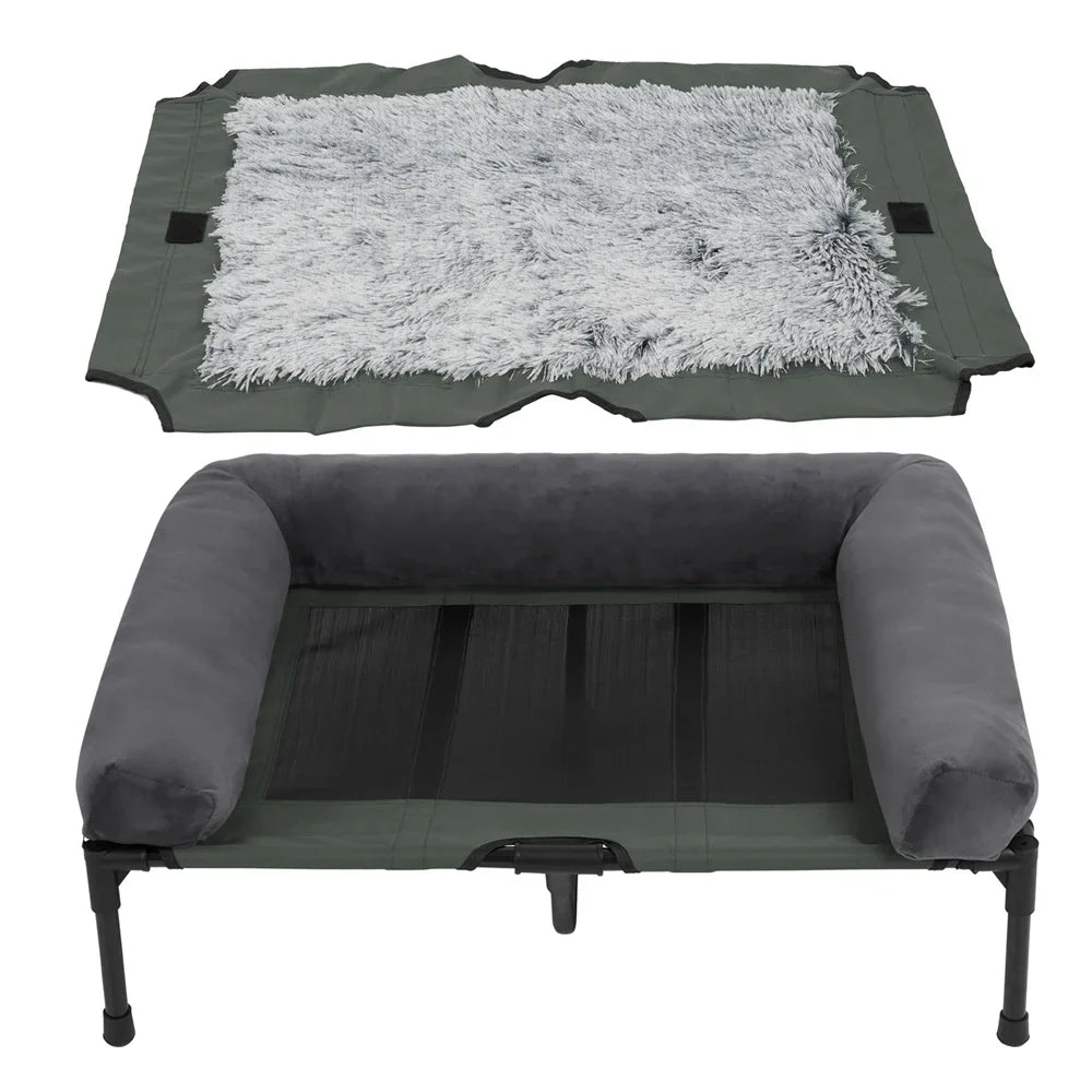 Elevated Dog Bed for Garden & Outdoor Use
