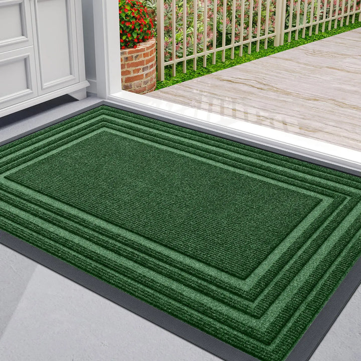 Low Antislip Door Mat Made of Natural Rubber for Indoor and Outdoor Spaces