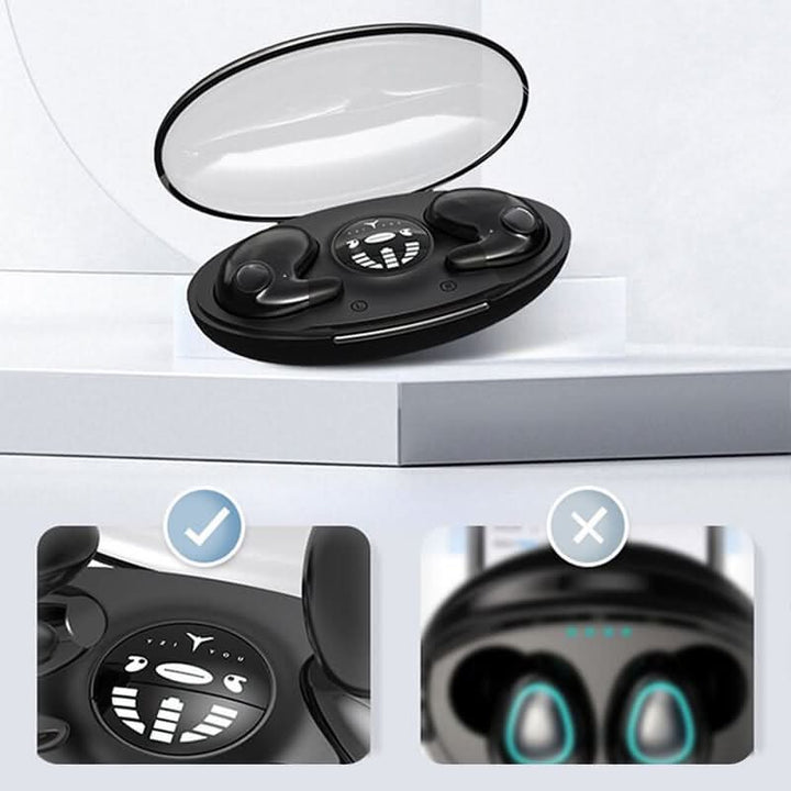 Invisible Wireless Earbuds for Comfortable Sleep