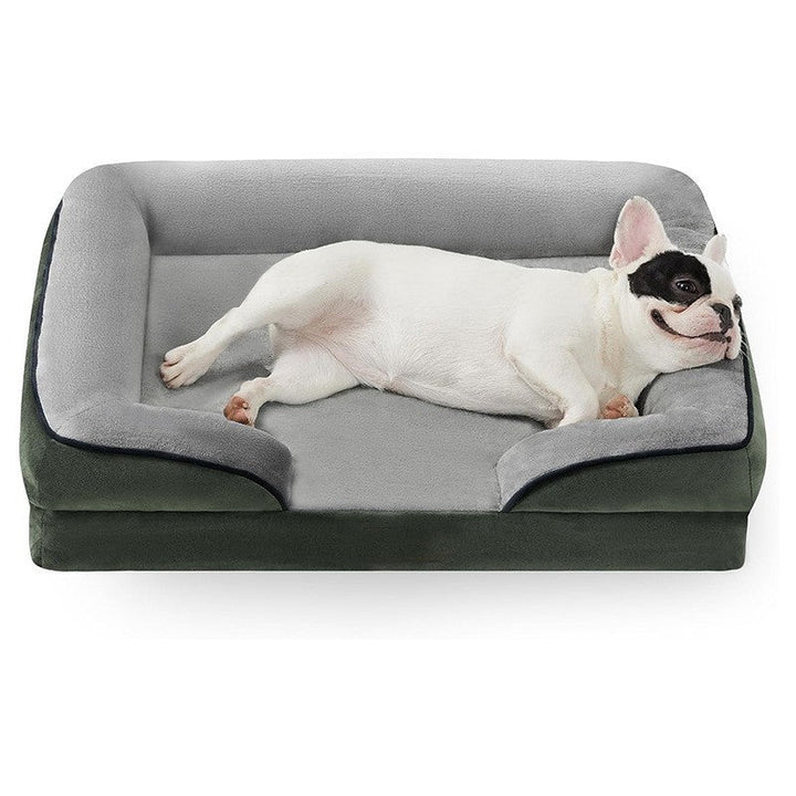 Orthopedic Dog Bed with Removable Velvet Cover