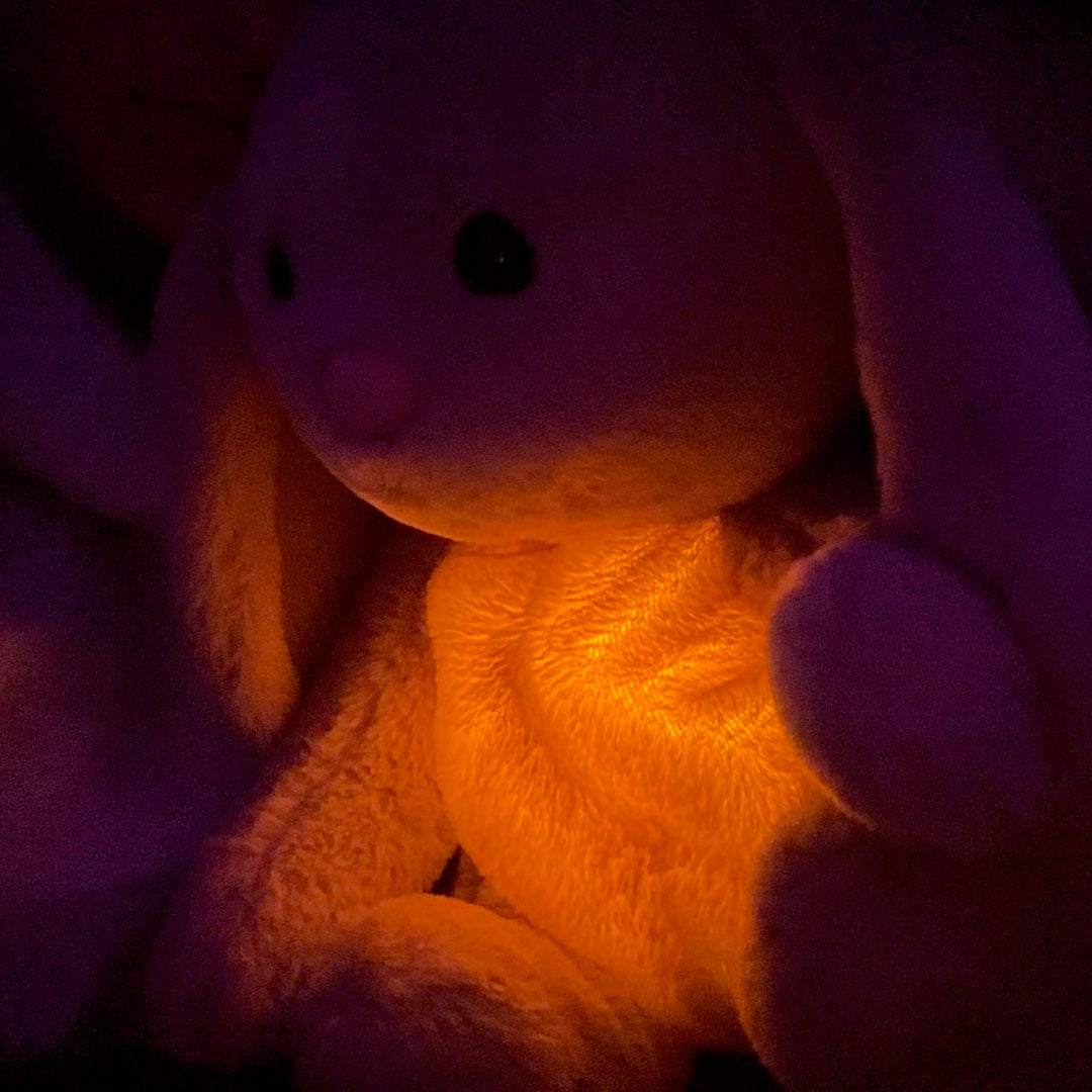 Breathing Stuffed Animal | Comforting Stuffed Bunny for Relaxation and Well-Being