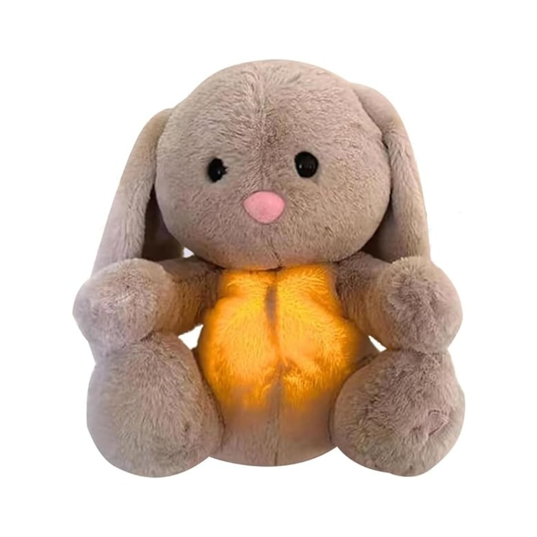 Breathing Stuffed Animal | Comforting Stuffed Bunny for Relaxation and Well-Being