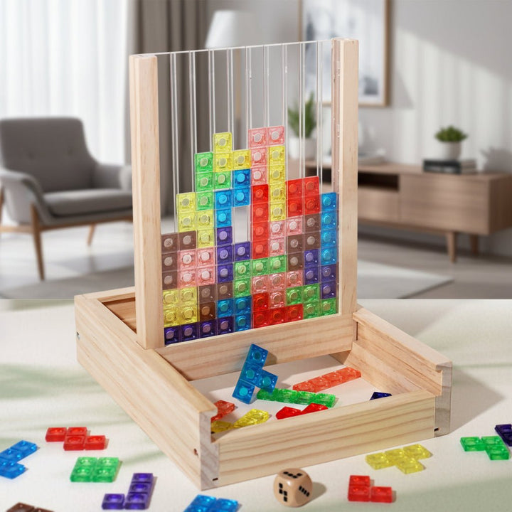 Wooden Puzzle for Cognitive Development and Eco-Friendly Entertainment