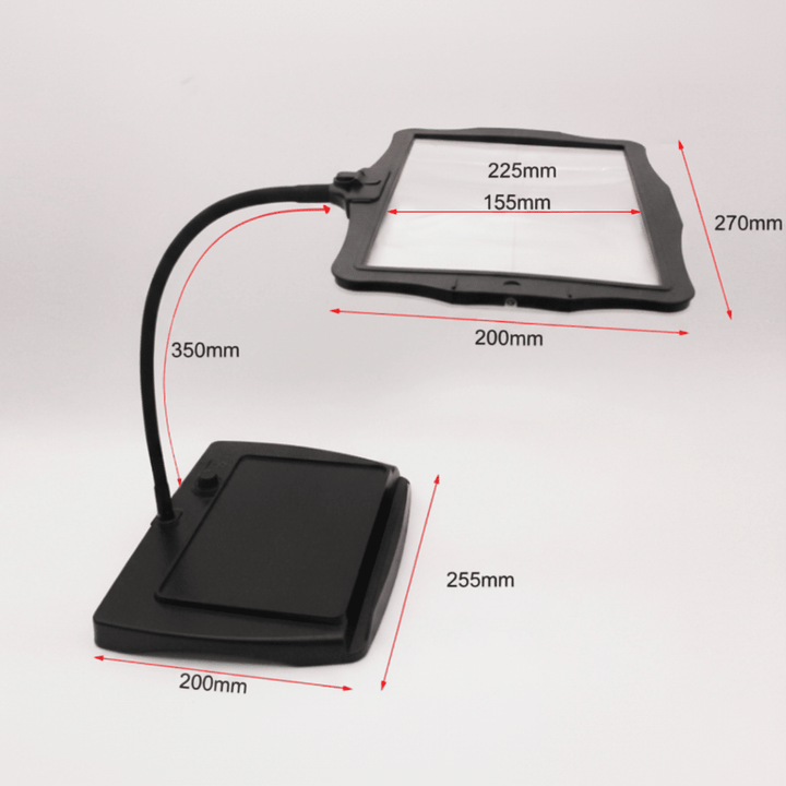 Table Magnifier with LED for Precise Work and Clear Details